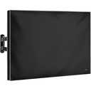 Garnetics Outdoor TV Cover 90 Inch – Waterproof, Weatherproof TV Enclosures with Smart Shield Screen Protectors, Ideal for Outdoor Use, Moving, and Storage - Black, 86" - 90" HQ