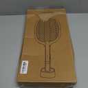 Electric Fly Swatter Racket, 4000V Bug Zapper Racket Rechargeable Fly Zapper Dual Modes Mosquito Swatter Portable with Purple Light & 3-Layer Safety Nets for Indoor & Outdoor, 1 Pack