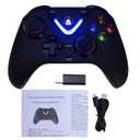 ROTOMOON Wireless Game Controller with LED Lighting Compatible with Xbox One S/X, Xbox Series S/X Gaming Gamepad, Remote Joypad with 2.4G Wireless Adapter, Rechargeable Battery