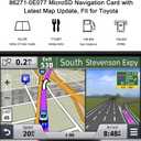 2025 Navigation SD Card 86271-0E077, for Rav4 Corolla Avalon Camry Tacoma, Latest Update USA/CAN GPS Map