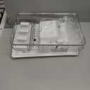 MOUKABAL Dish Drying Rack - Stainless Steel Dish Rack, Dish Racks for Kitchen Counter, Drying Rack Kitchen with Removable Utensil Holder, Drainboard and Glass Organizer (White)