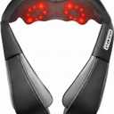 UFFAE Shiatsu Neck and Back Massager with Heat, Electric Deep Tissue Kneading Neck and Shoulder Massage (NOT Cordless)