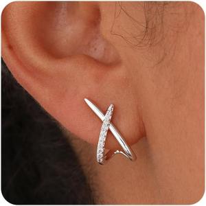 MIDEEO Gold Earrings for Women Trendy,14K Gold Stud Earrings Dainty Earrings Simple Minimalist Diamond Hypoallergenic Earring for Women Gifts MIDEEO Gold Earrings for Women Trendy,14K Gold Stud Earrings Dainty Earrings Simple Minimalist Diamond Hypoallergenic Earring for Women Gifts