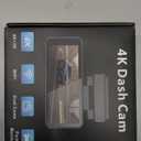 Dash Cam, 4K+2K Full HD Dash Cam Front and Rear, Dash Camera for Cars with Built-in 5GWiFi, 3.2” IPS Screen Dashcam, with 64GB Card, Night Vision, Loop Recording, G-Sensor, Parking Mode