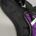 No Pull Dog Harness, Reflective Walking Dog Harness with Easy Control Handle and Front & Back Clips,Adjustable Breathable Soft Padded Dog Vest Harness for Large Medium Small Dogs,Purple,S (Modern Violet)