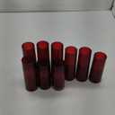 Flickering Flameless Candles 9 Pcs, Battery Operated Candles with Remote Timer, Realistic Pillar LED Candles for Home Decor (Red)