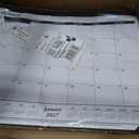 AT-A-GLANCE 2027 Desk Pad Calendar, Monthly Desk Wall Planner, 21.75" x 17", Ruled Blocks (SK240027), White, Pack of 1