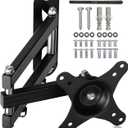 Suptek TV Wall Mount Swivel Tilt Rotation Full Motion Adjustable Articulating for Most 15-32 inch LED, LCD Monitor Wall Mount VESA 75,100 (MA2720) (15-32-1pc, Black)