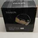 TASALON Gold Portable Hooded Hair Dryer for Home, Standing 1875w Ionic Hooded Dryer on Wheels with Hood, Professional Adjustable Height Sit Under Bonnet Dryer for Women and Beauty Salon