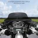 Benlari 8" Black Motorcycle Windshield Windscreen Fit for 1996-2013 Harley Davidson Touring Street Glide Electra Glide Tri Glide FLHT FLHX FLHTK FLHTC FLHTCU