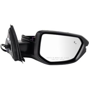 TRQ Right Mirror Passenger Side Compatible with 2021-2022 Honda Insight HO1321354