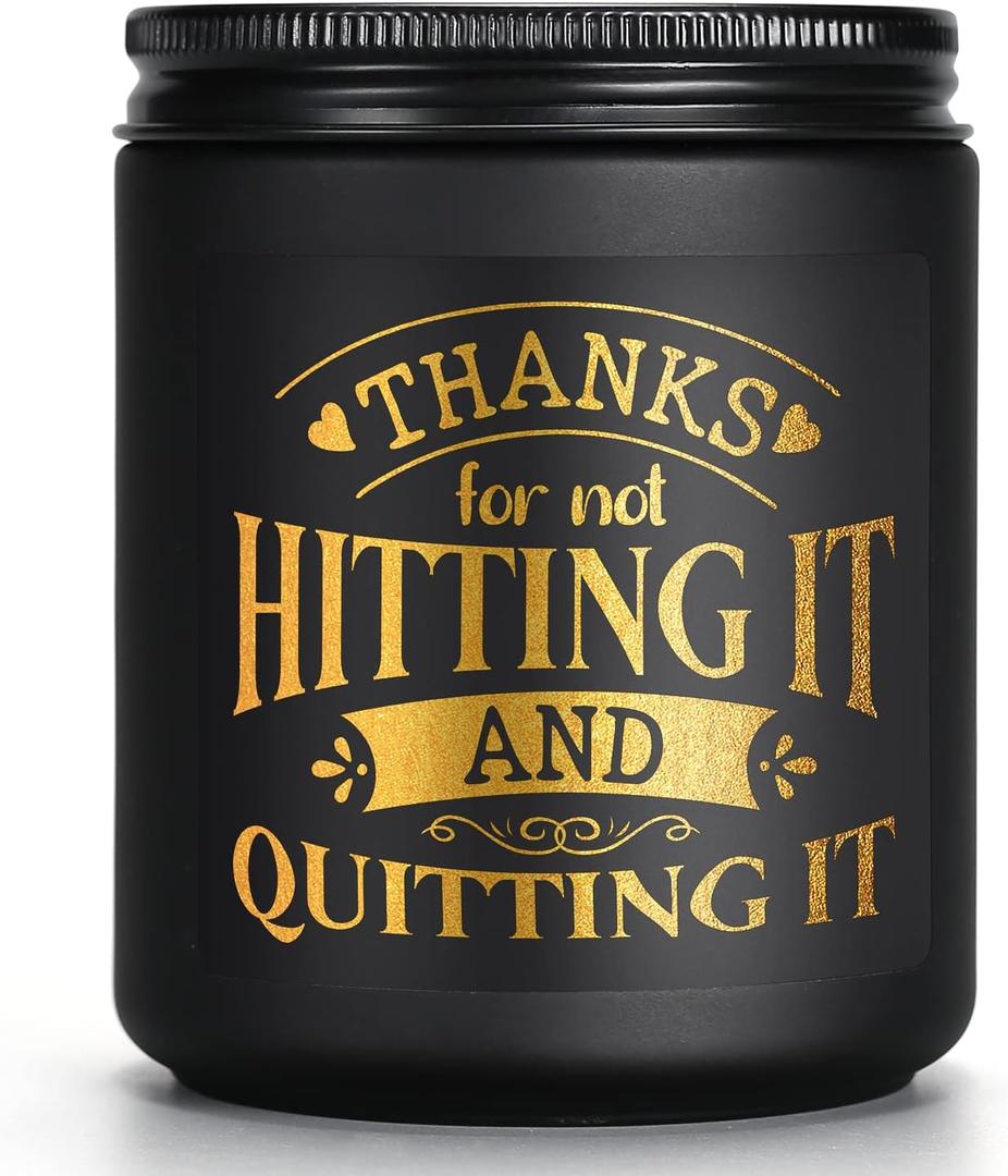 Scented Candles for Men - Funny Gifts for Boyfriend - Naughty Birthday Gift for Him - Anniversary Valentines Day Engagement Christmas Love You Presents for Husband Fiance Couples Guy BF