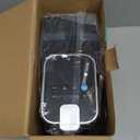 Single Serve Coffee Maker, Iced and Hot Coffee Machine for K Cup & Grounds, Compact Design, 40oz Removable Water Reservoir, 6 to 24 Oz Brew Sizes, Fits 7.3" Travel Mug, Black