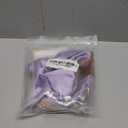 Unique style paws Purple Silk Dog Collar Adjustable Durable Dog Collar with Bow Fashion Bowtie Collar for X-Large Dogs (Lavender)