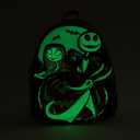 Disney 100 Nightmare Before Christmas Glow-in-The-Dark Mini Backpack, One Size