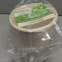 24 Oz Disposable Bowls, [100 Pack] Paper Bowls Disposable - Heavy Duty and Eco-friendly Sugarcane and Bamboo Bagasse Biodegradable Bowls for Cereal, Rice, French Fries - Convenient and Compostable