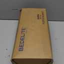 BEDELITE Fleece Blanket Queen Size  3D Ribbed Jacquard Soft and Warm Decorative Fuzzy Blankets  Cozy, Fluffy, Plush Lightweight Throw Blankets for Couch, Bed, Sofa(Beige, 90x90 inches)