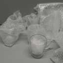 Gerrii Double Walled Glass Coffee Mugs with Handle 10 oz Insulated Borosilicate Glass Cappuccino Mugs Clear Espresso Cups for Home Office Coffee Tea Espresso Latte Milk and Hot Cold Beverages(12 Pack)