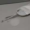 Giantree 6 Sets Acrylic Hat Stand Holder, 12 Inch Clear Pedestal Stand Wig Display Rack Round Baseball Hat Rack Risers for Tabletop Display Jewelry Watch Helmets