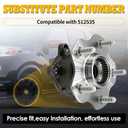 512535 Rear Wheel Hub Bearing Assembly Compatible with Juke 2014-2017 Qashqai 2017-2019 Rogue 2014-2019 Rogue Select 2014-2015 Rogue Sport 2017-2022