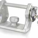 Trailer Hitch Lock, Trailer Locks Ball Hitch, Aluminium Trailer Ball Lock, Trailer Tongue Lock Fits Over 2" to 2-5/16" Ball Hitch Lock with Stainless Steel Padlock and Keys