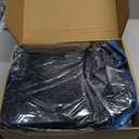 Bean Bag Chair for Adults Kids Without Filling Comfy Fluffy Giant Round Beanbag Lazy Sofa Cover for Reading Chair Floor Chair, 6FT, Black