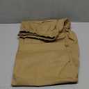 THWEI Cargo Pants for Men Casual Cotton Lightweight Relaxed Fit Stretch Elastic Waist Work Pants (3X-Large, Khaki)