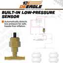 DEEAGLE Air Bag Compressor Kit for Airbags, On Board Air Compressor System for Truck, Ford F150, F250, F350, Chevrolet Silverado GMC Sierra Dodge Ram, Fast Inflation, Low-Pressure Sensor