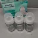 Evenflo Feeding Balance + Wide Neck Glass Bottles - 6oz 3 Pack
