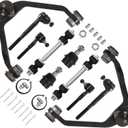 10PCS Front Upper Control Arm Ball Joint Assembly Compatible with 1997-2002 Ford F150 F250 Expedition Compatible with 1998-2002 Lincoln Navigator RWD