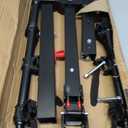 Allen Sports Deluxe+ Locking Quick Release 4-Bike Carrier for 2 in. Hitch, Model 840QR, Black