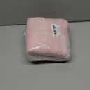 Yimobra Memory Foam Toilet Bath Mat U-Shaped, 24 X 20 Inches,Soft and Comfortable, Super Water Absorption, Non-Slip, Machine Wash and Easier to Dry for Bathroom Commode Contour Rug, Pink