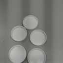 (6-Pack) Calvana 53mm Reusable Water Jug Caps, Lids for 3 and 5 Gallon Water Jug, Water Bottle Cover Screw Top, Compatible with American Maid Plastic Water Bottles and Jugs Ranging, PP Material, White