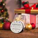 5 x Gifts for Coworkers, Friendship Gifts for Women, Work Bestie, Best Friend, Coworkers Christmas Ceramic Ornament (Coworker 3)