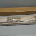LazBlinds No Drill Bamboo Roman Shades, 29" W x 64" H, Star-Off White