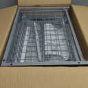 REALINN Under Sink Organizer, Pull Out Cabinet Organizer 2 Tier Slide Out Sink Shelf Cabinet Storage Shelves, Storage for Kitchen Bathroom, Grey, 2 Pack