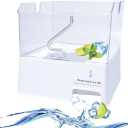 Cubo de hielo W10347093, WPW10347093 compatible con refrigeradores Whirlpool, maytag, kitchenAid, Jenn-Air, IKEA. Número de reemplazo: W10347100, 2311097, AP6020018, EAP11753329, PS117533329. 29.
