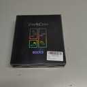 DarkCom Men's Dress Socks, Black, 6 Pairs Classic Cotton Polyester Socks, Reinforced, Cozy (7-9)