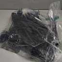 Ripeng 2 Pcs 4-Tier Rotating Retail Display Stand - Spinning Display Rack with Wheels for Earring Jewelry Keychains - Adjustable Movable Shop Spinner for Vendor Events & Stores Craft Shows, Black