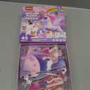 SYNARRY Unicorn Floor Puzzles for Kids Ages 4-6, Large 45 Piece Floor Puzzles for Kids Ages 4-8, Puzzles for Toddlers 3-5, Unicorn Toys Easter Basket Stuffers Gifts for 3 4 5 6 7 8 Year Old Girls