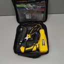Allturn Plastic Welder, 2 in 1 Plastic Welding Kit, Hot Staples Weld Gun, Car Bumper Repair Kit for Most Plastics, Patent Number D970324(Yellow)
