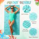 Oversized Starfish Beach Towel, 100% Cotton Jacquard Weave Pool Towel, Extra Large Starfish Beach Towels, Quick Dry Summer Towels for Pool Swimming Travel Bath, 30"x 70"