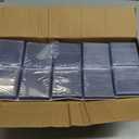 1000 Card Sleeves Top Loaders for Cards, 3" x 4" Hard Plastic Toploaders, Baseball Card Protectors, Trading Card Holder for Football Sports Cards (500 Toploaders + 500 Penny Sleeves)