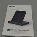 PlusAcc Wireless Charging Dock for Kindle Paperwhite Signature Editions (2022 & 2024 Releases) & Colorsoft Signature Edition & Smartphones, Foldable Charger Stand Compatible with iPhone 15 Pro Max