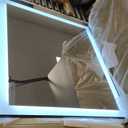 EchosLife LED Wall-Mounted Vanity Mirror, Model KM006-S3R10191UL 40x36 inches