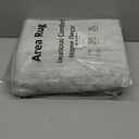 Wonnitar Modern Ombre 2x6 Hallway Runner Rug, Washable Grey Kitchen Rug Runner, Non-Slip Abstract Contemporary Laundry Room Carpet Runner Soft Low Pile Mat for Entryway Bathroom (Grey, 2'x6')