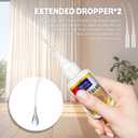 4 x 2-Pack Clear Wood Glue, Fast Drying Wood Glue for Furniture Heavy Duty, Woodworking, Waterproof Strong Adhesive for DIY Crafts, Flooring | Strong Bond for Hardwood, Softwood & MDF