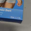 Hernia Belts for Men Inguinal, Hernia Support for Women and Men, Hernia Truss for Left or Right Side, Groin Belt, Adjustable Waist Strap with Removable Compression Pads (Large, Black)