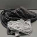 Bedsure Heating Pad for Neck and Shoulders and Back - Birthday Gifts for Women Men Mom Mens, FSA Eligible Items, Heated Pad 2.2 Lbs, Weighted Large Heated Wrap, 24" x 22", Grey