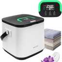 Towel Warmer Bucket, Towel Warmers for Bathroom with LED Display, Ajustable Timer, Child Lock, Delay Time Up to 24 Hours, Auto Shut-Off, Fits 40 x 70 Towel, Blankets Bathrobes PJ's